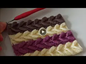 WOw! an eye-catching crochet pattern /easy baby blanket bedspread pattern