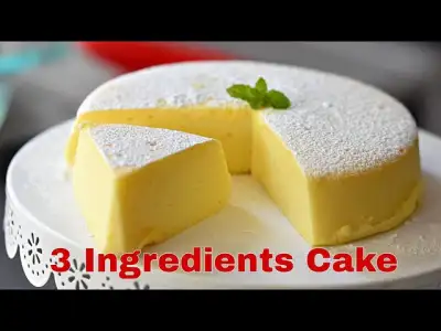 ONLY 3 INGREDIENTS! Everyone loves this cake and everyone wants the recipe 