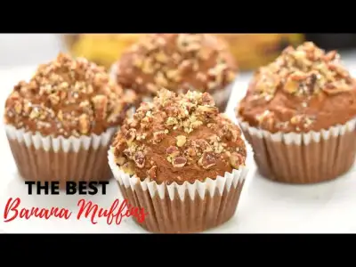 The Best Banana Nut Muffins Recipe Ever