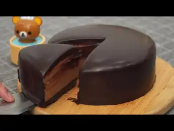 Chocolate CheeseCake [Without Gelatin, No Bake]