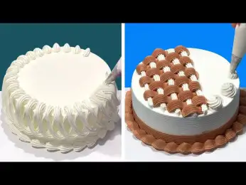 Top 10 Beautiful Cake Decorating Tutorials | Most Satisfying Chocolate Cake Decorating Ideas