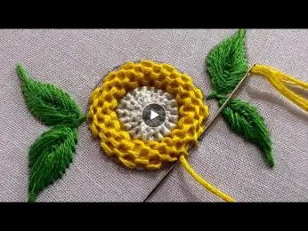 Pretty embroidery design |hand embroidery designs | embroidery flowers | embroidery