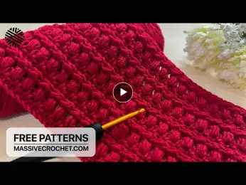 Easy Crochet Blanket Pattern for Beginners. ❤️ Brand New Crochet Stitch