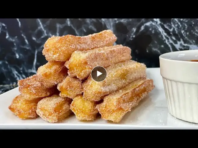 HERE’S HOW TO MAKE CHURROS AT HOME WITHOUT A MACHINE