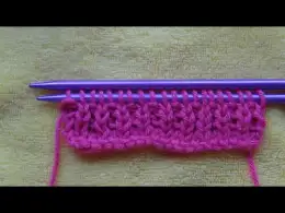 Knitting Rib for Beginners (cast on, kn, pu & Rib)