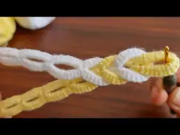 Super Easy Crochet Knitting - Tığ İşi Şahane Gösterişli Örgü Modeli