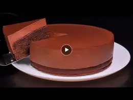 Chocolate cake without eggs, without oven! I've never cooked anything so delicious!