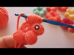 Crochet Puff Flowers Step-by-Step Guide for Beginners
