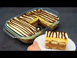 Tastier than any Tiramisu! Cake without baking, with coffee flavor