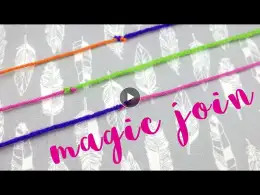 How to Join Yarn With A Magic Knot