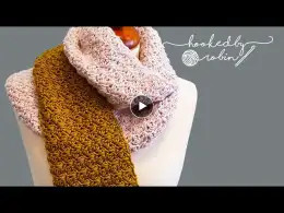 Crochet a Scarf in UNDER 3 HOURS! 